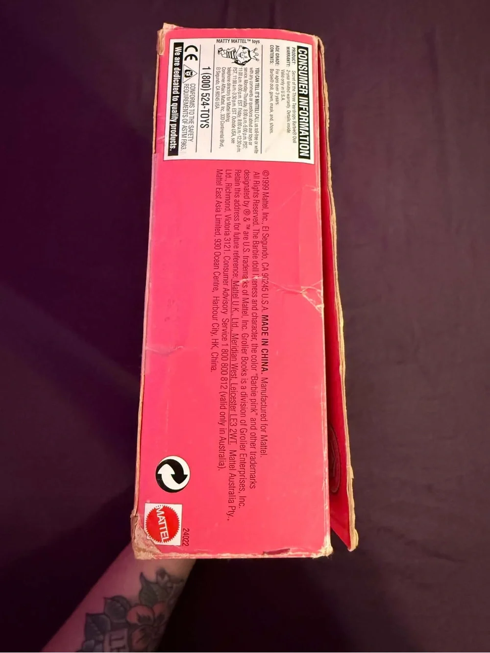 Barbie has not